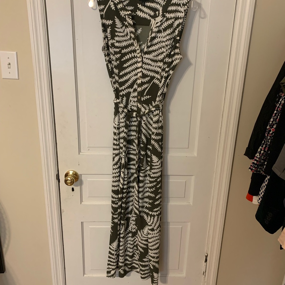 Talbots M SLEEVELESS SHIRT DRESS